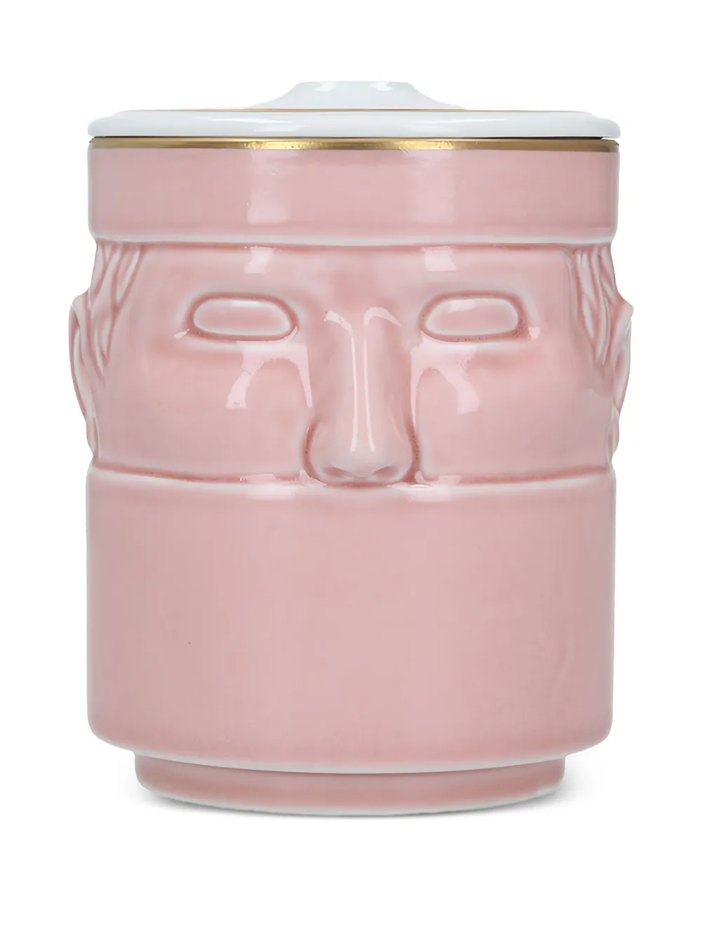 GINORI 1735 Il Seguace Flamingo porcelain candle holder | Pink | Image 1