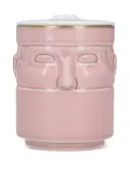 GINORI 1735 Il Seguace Flamingo porcelain candle holder - Pink