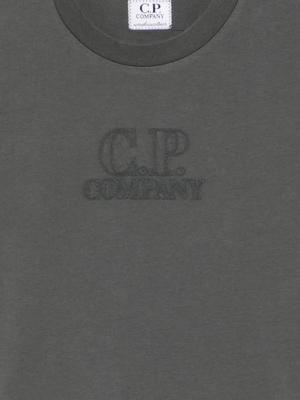 C.P. Company Kids T-shirt met logo Groen