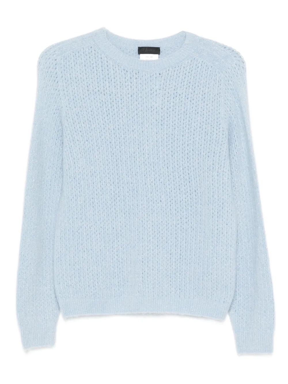 crew-neck knit sweater