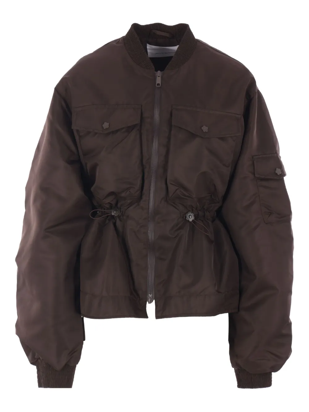 Cecilie Bahnsen Birdie bomber jacket Bruin