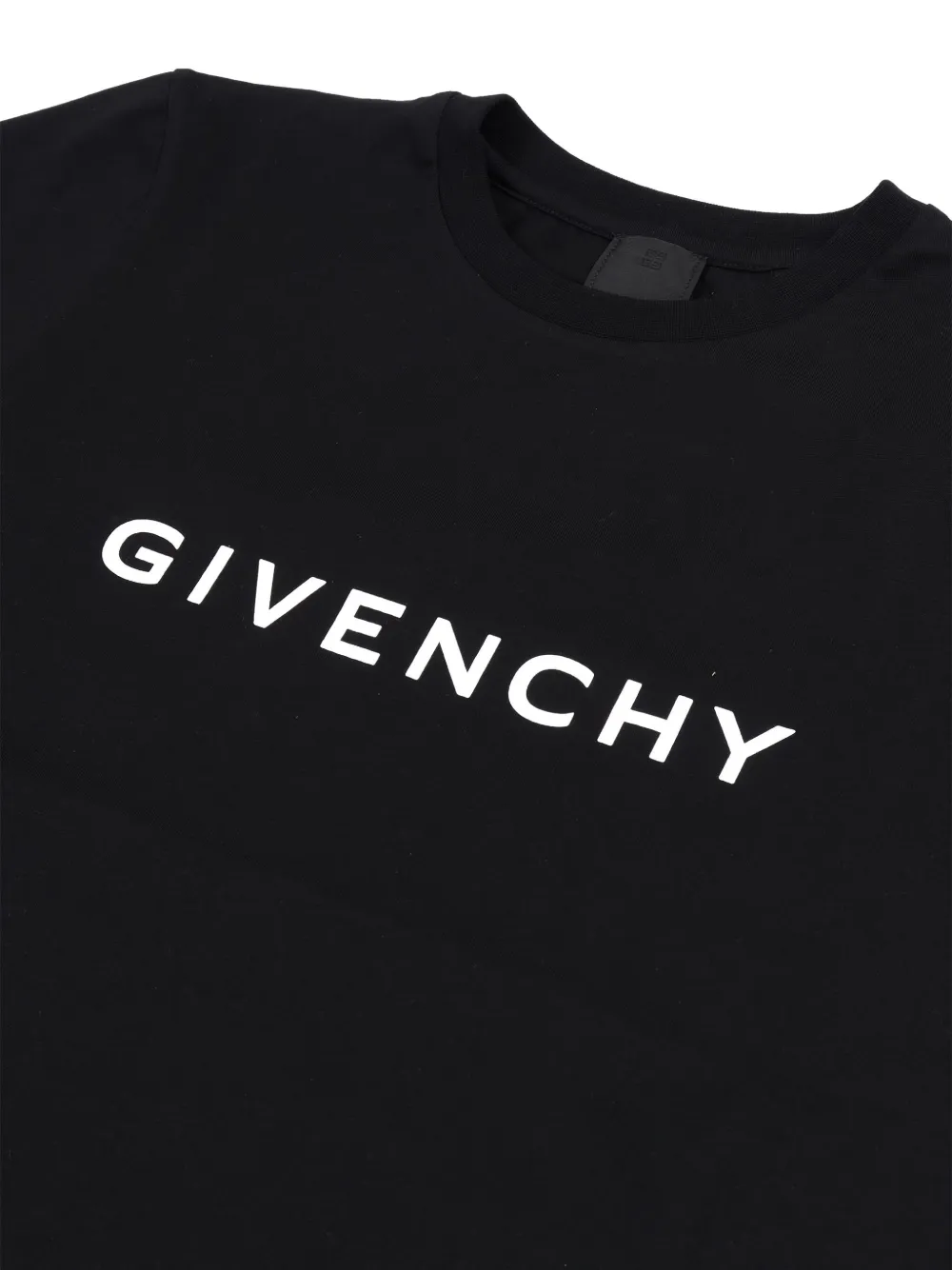 Givenchy Kids T-shirt met logoprint Zwart