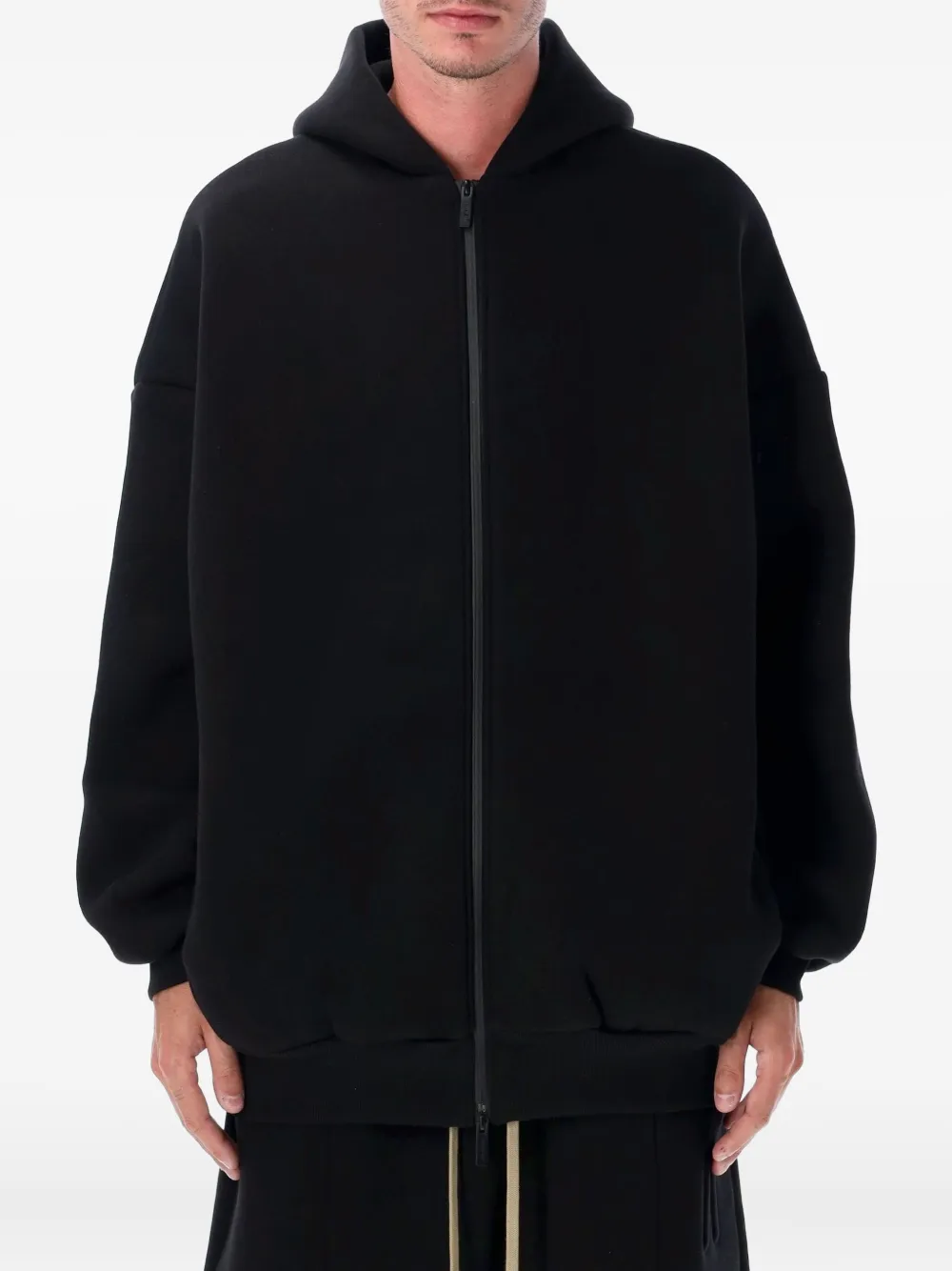 zip-up hoodie