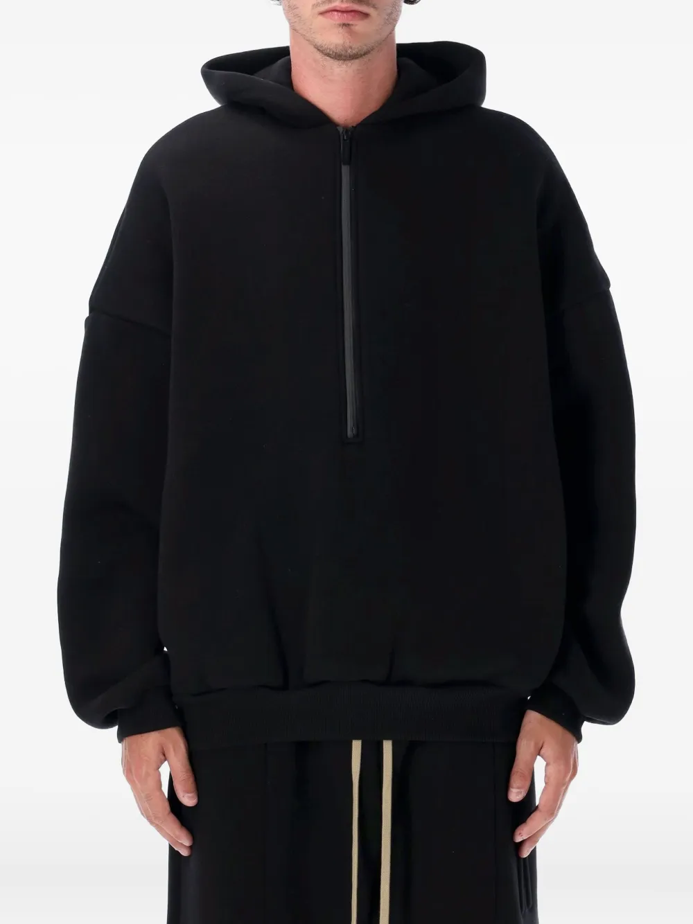 Athletics half-zip hoodie