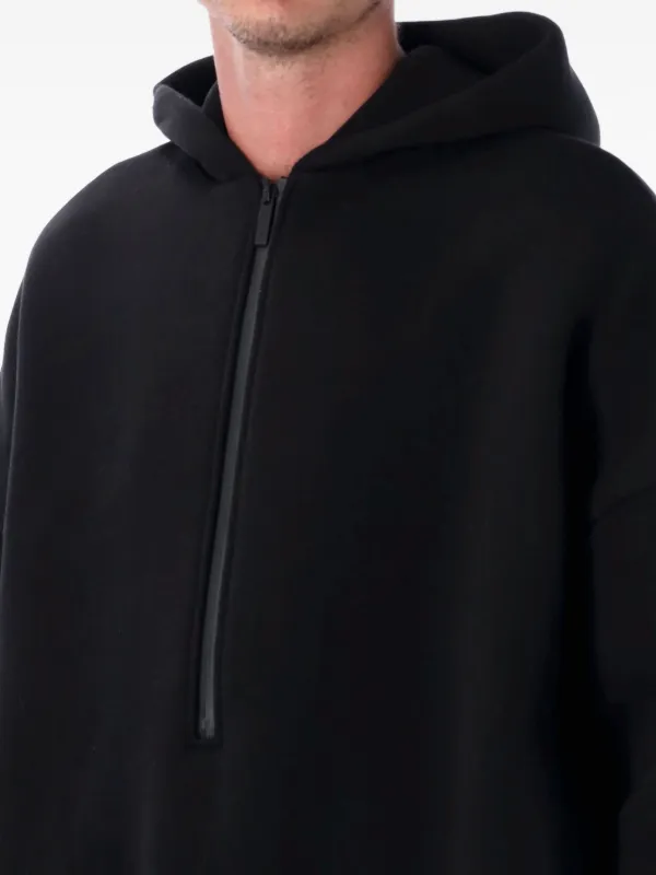 Fear Of God Athletics half-zip Hoodie | Black | FARFETCH JO