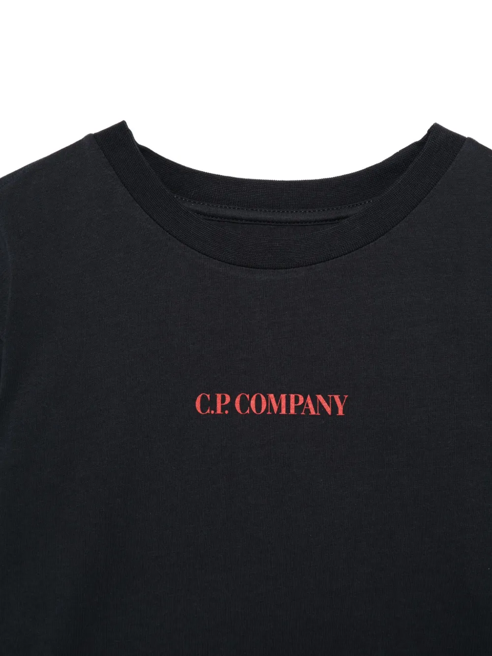 C.P. Company Kids T-shirt met lange mouwen Zwart