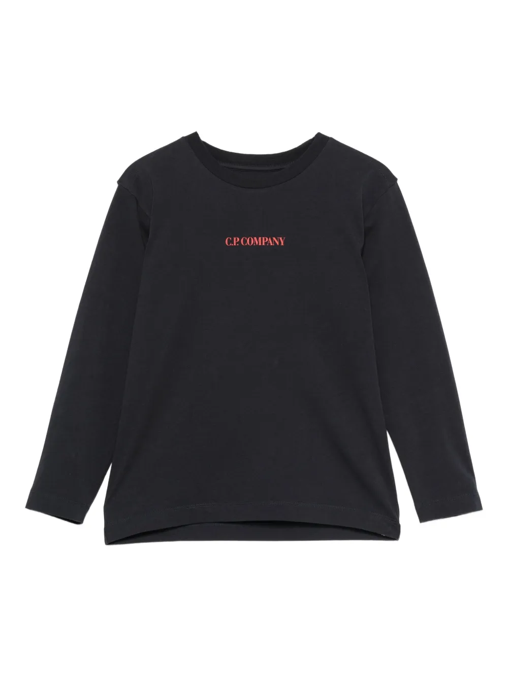 C.P. Company Kids T-shirt a maniche lunghe - Nero