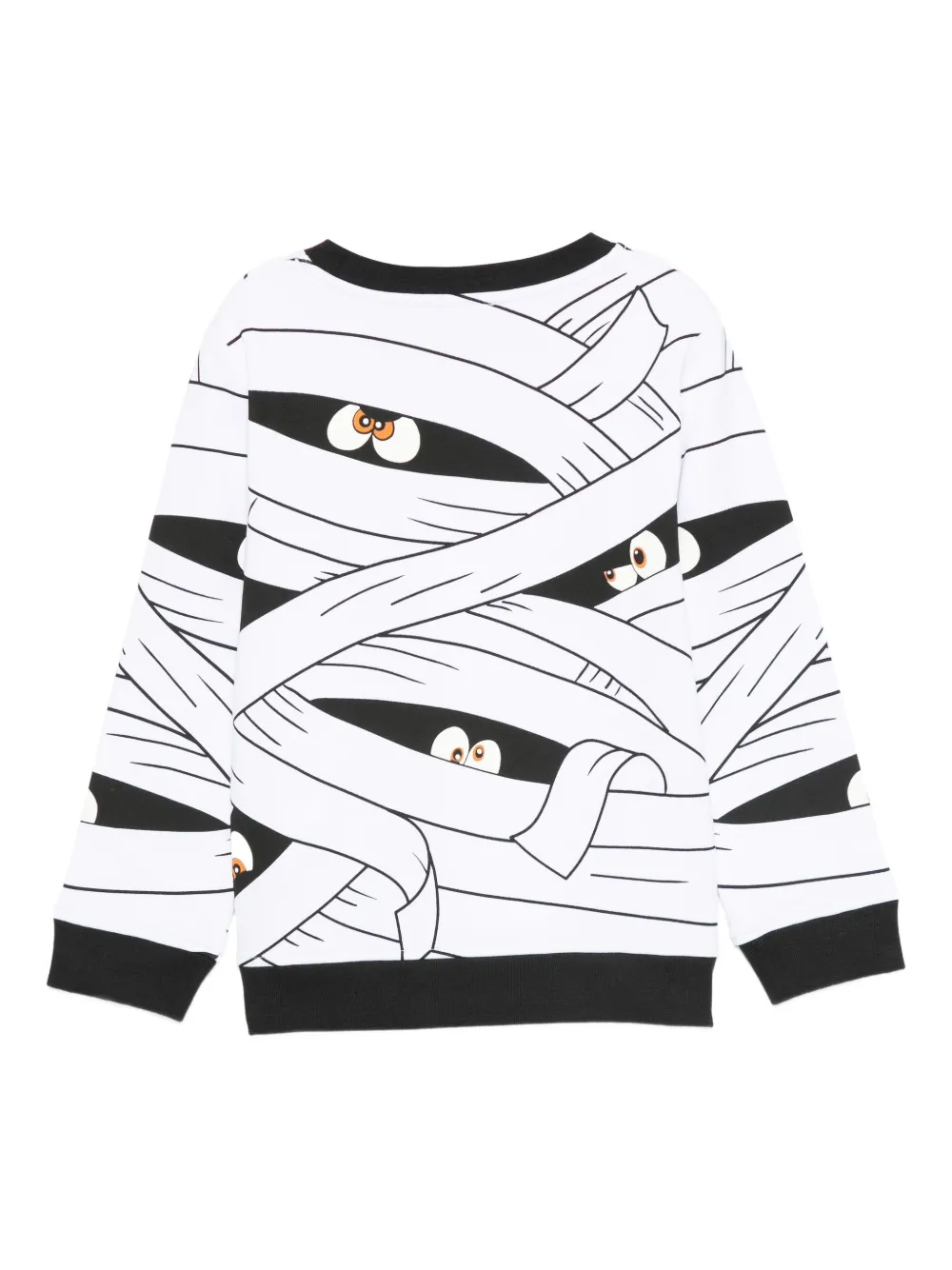 Stella McCartney Kids mummy-print sweatshirt Wit