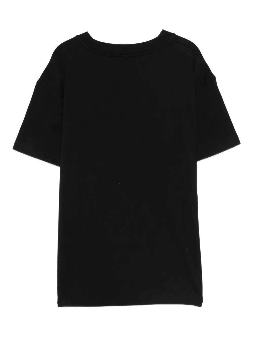 Stella McCartney Kids logo-print T-shirt Zwart