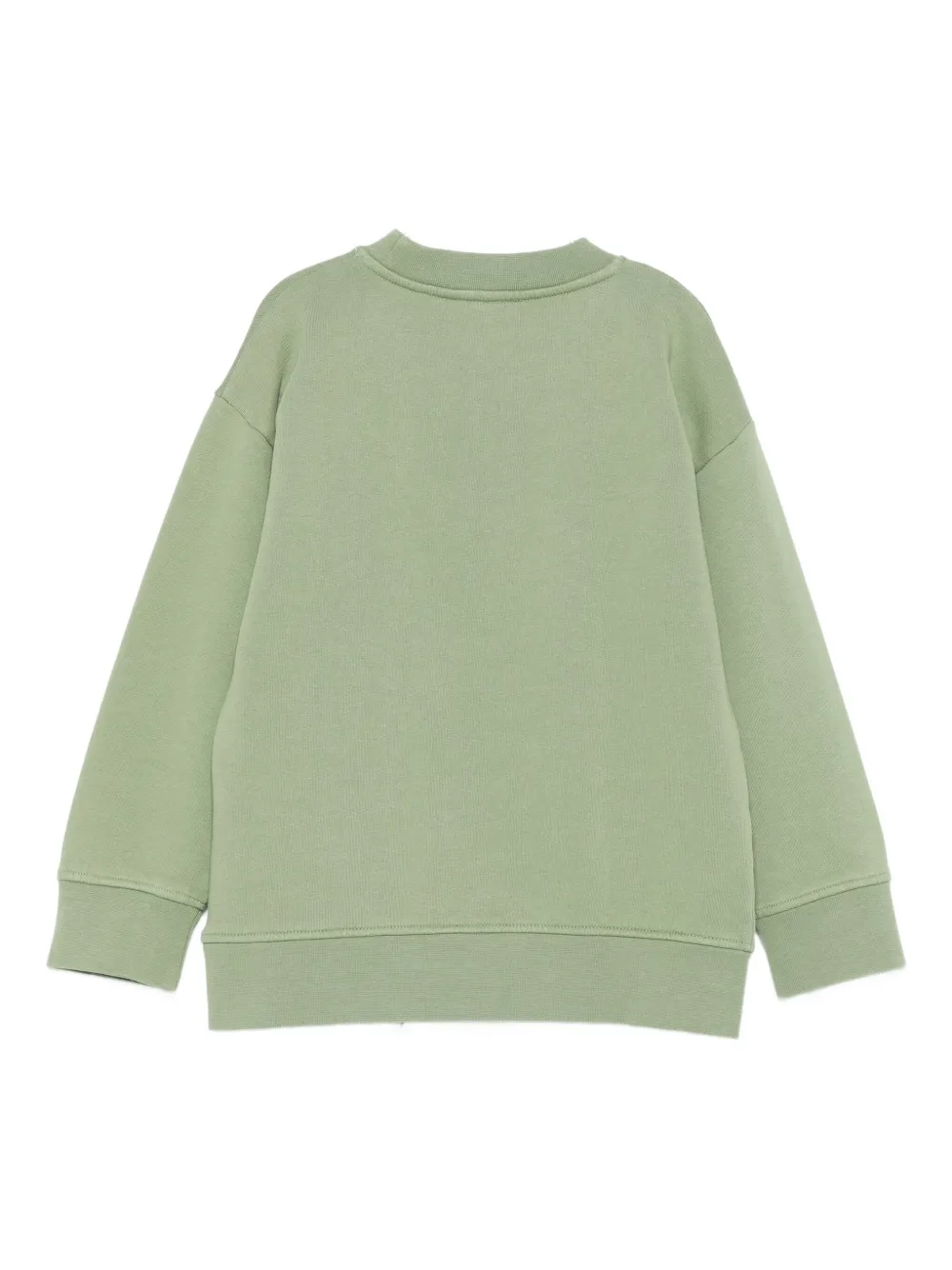 Stella McCartney Kids Sweater met logo Groen