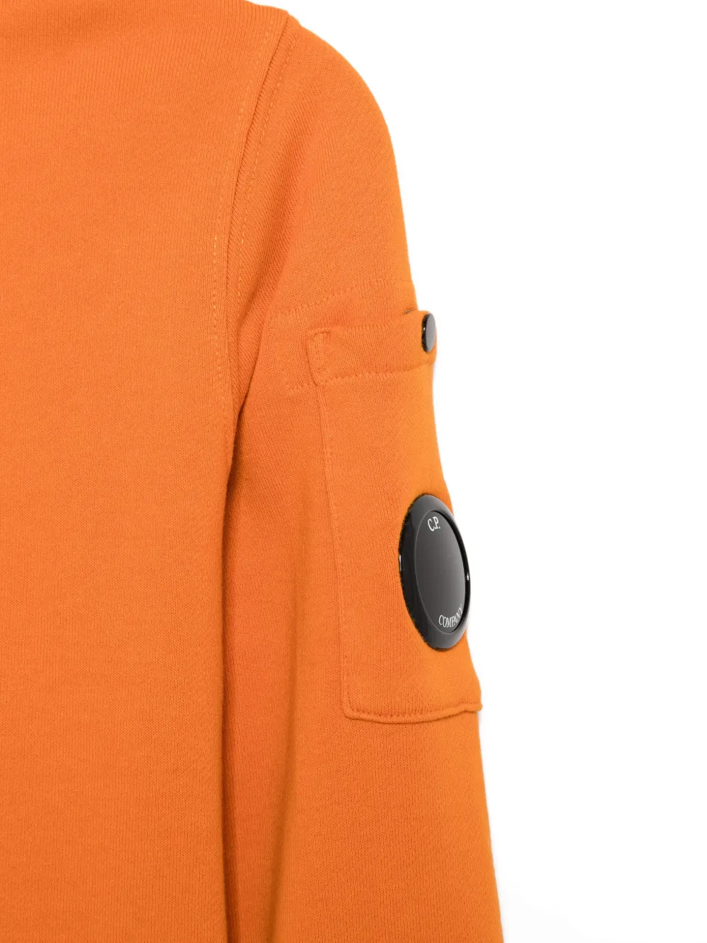 C.P. Company Kids Trui met logo zak Oranje