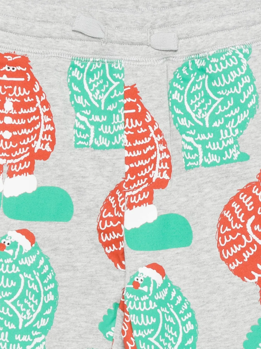 Stella McCartney Kids monster-print trousers Grijs