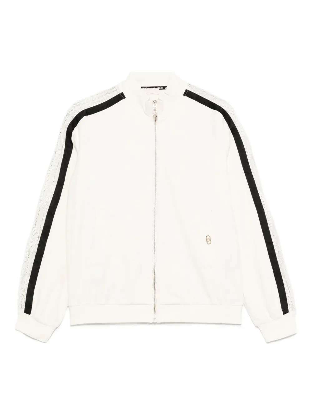 LIU JO Top met kanten vlak Beige