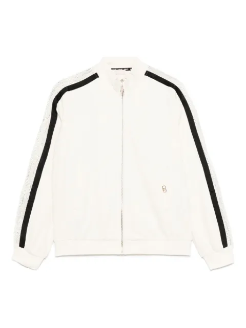 LIU JO lace-insert track top