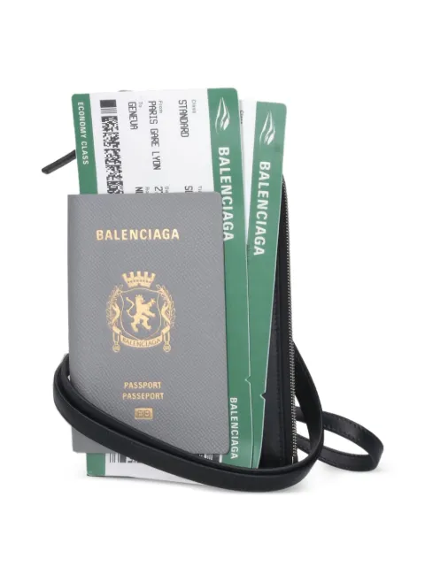 Balenciaga zip-fastening cardholder