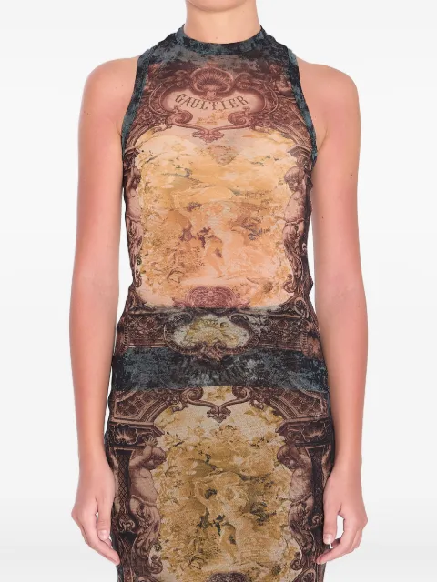 Jean Paul Gaultier Médaillon tank top