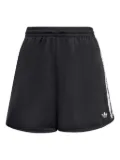 adidas striped short shorts - Black
