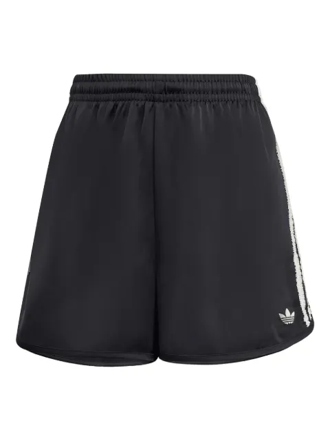 adidas striped short shorts