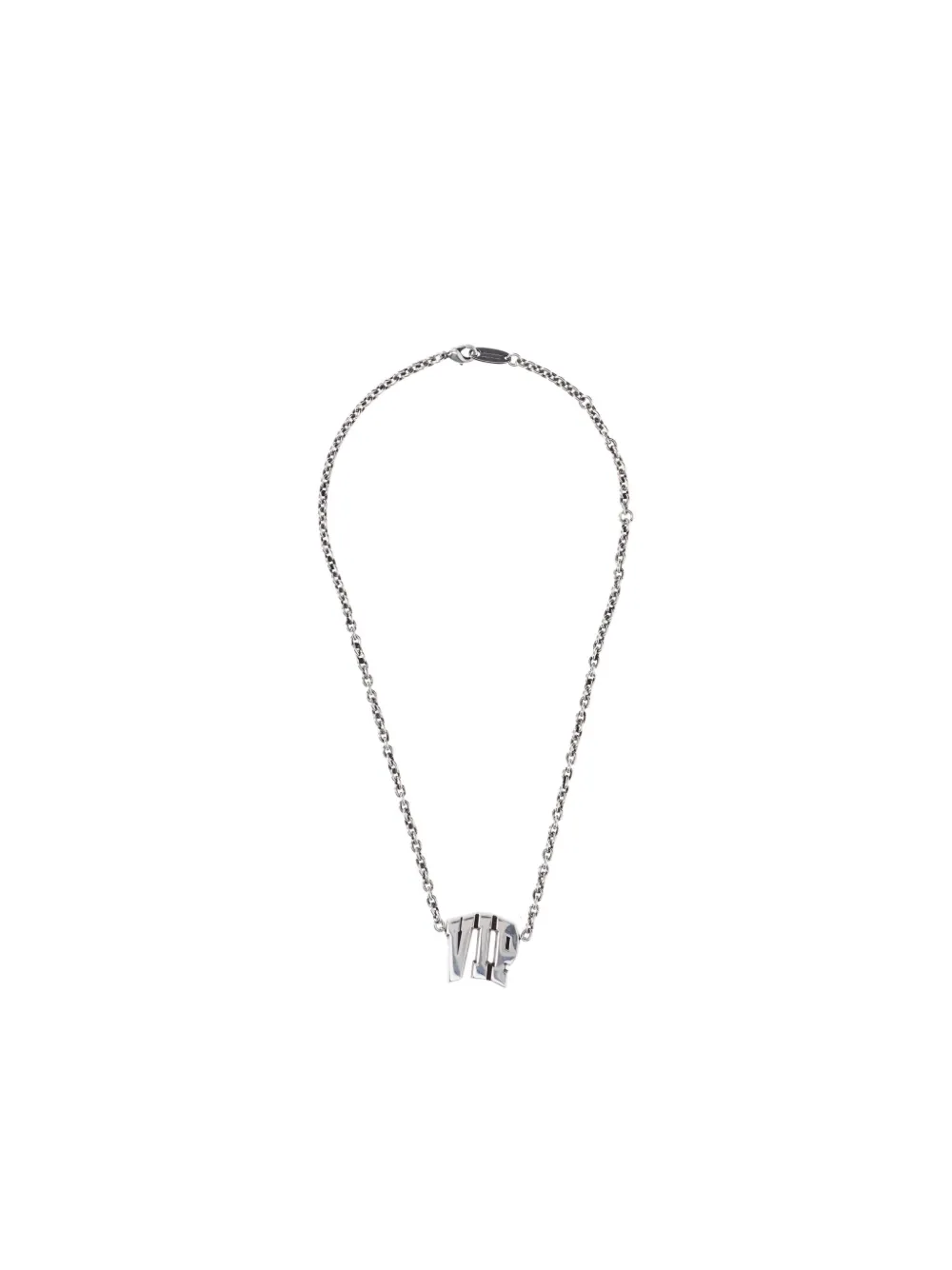 Balenciaga Chain Link Necklace For Women In Metallic