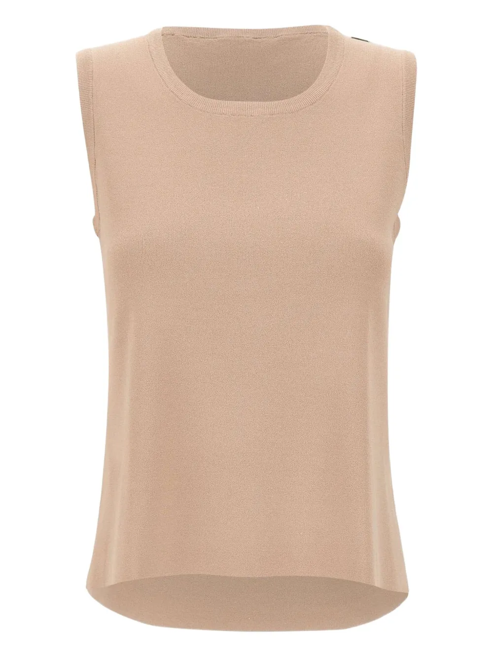 ribbed sleeveless top