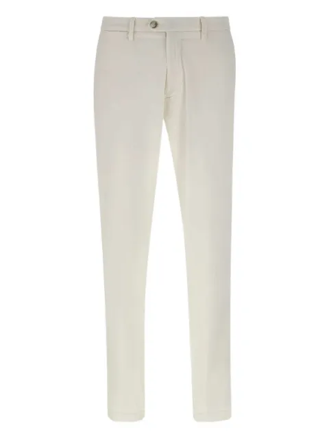 Re-Hash welt-pockets cotton-blend trousers