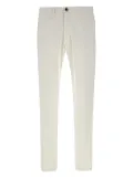 Re-Hash stretch-cotton chinos - White