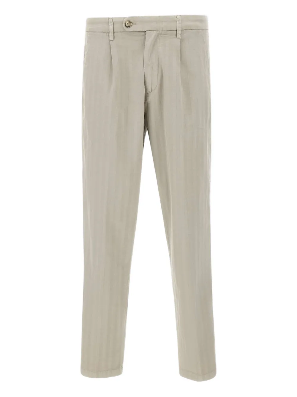 Re-Hash vertical-striped tailored trousers | Neutrals | Image 1