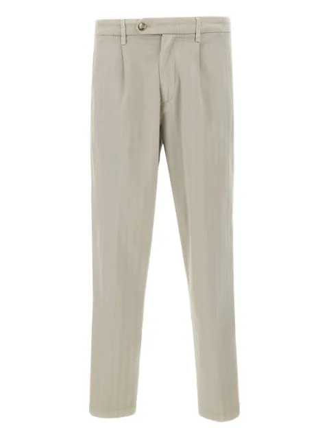 Re-Hash vertical-striped tailored trousers