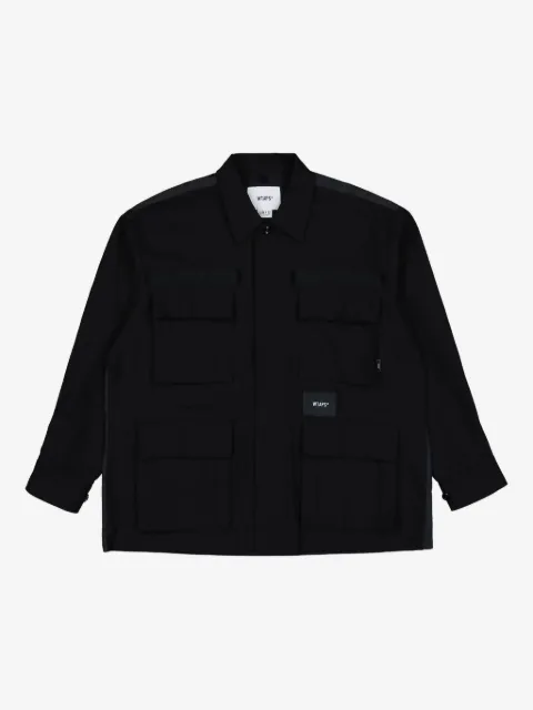 WTAPS multi-pocket cotton shirt