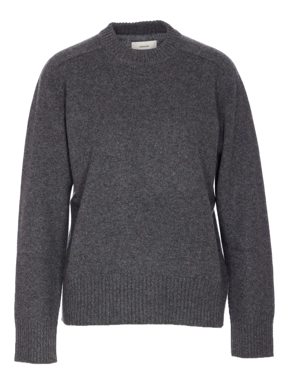 LouLou de Saison crew-neck cashmere sweater - Grey LouLou de Saison crew-neck cashmere sweater - Grey