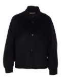 TWINSET logo-detail snap-button jacket - Black