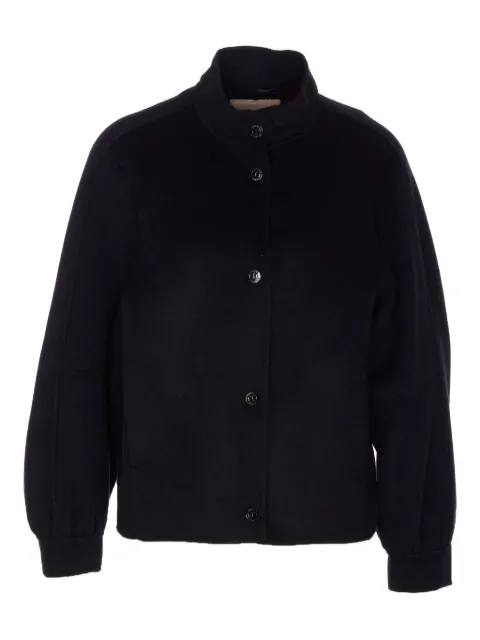 TWINSET logo-detail snap-button jacket