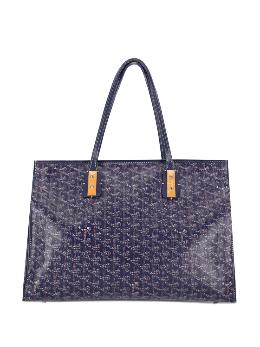 goyard marquises canvas tote bag