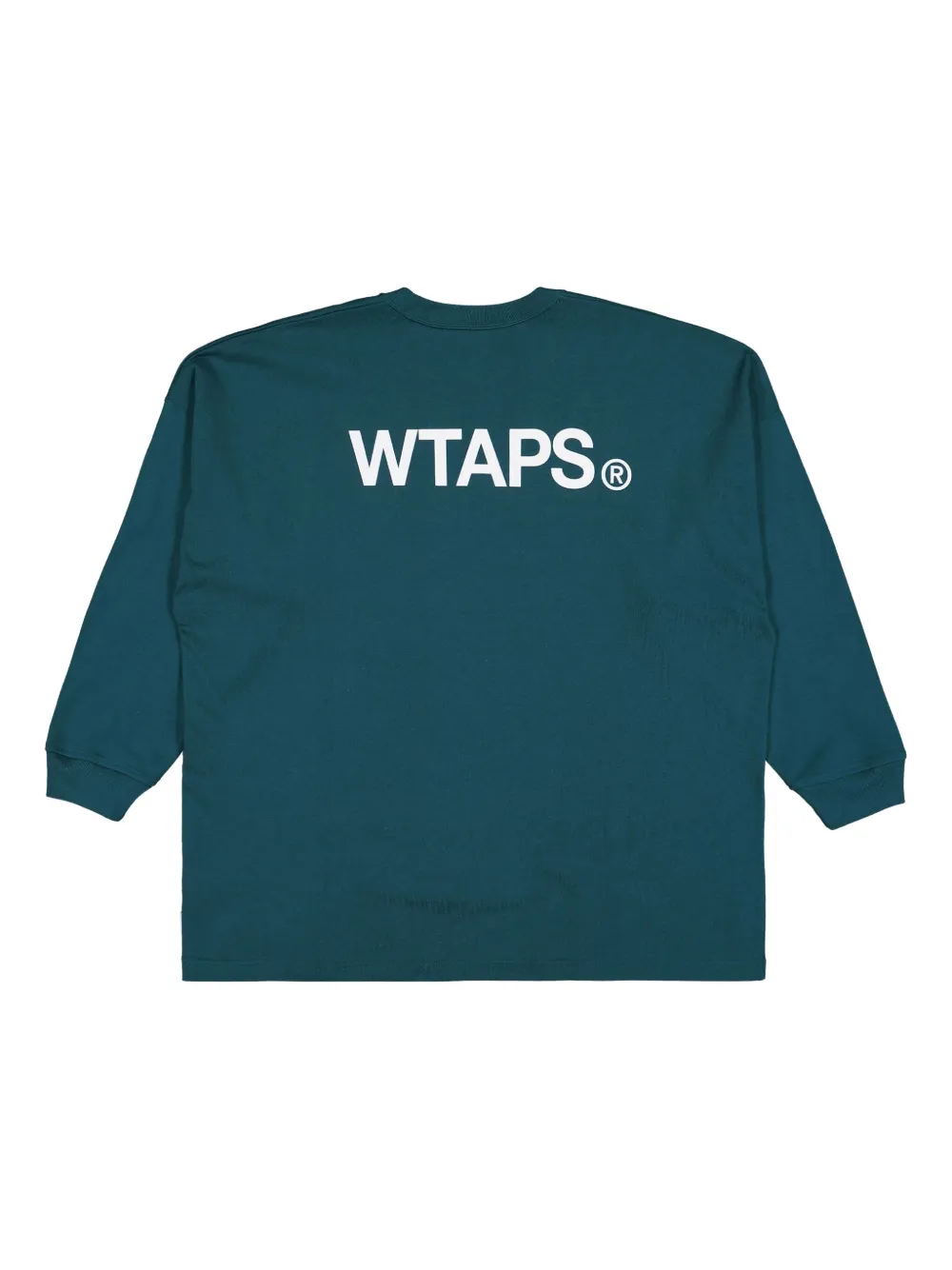 WTAPS Trui met logo en lange mouwen - Groen