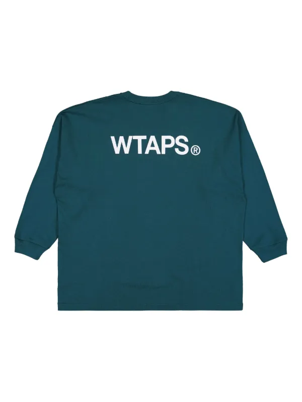 WTAPS long-sleeve Logo Sweater | Green | FARFETCH PH