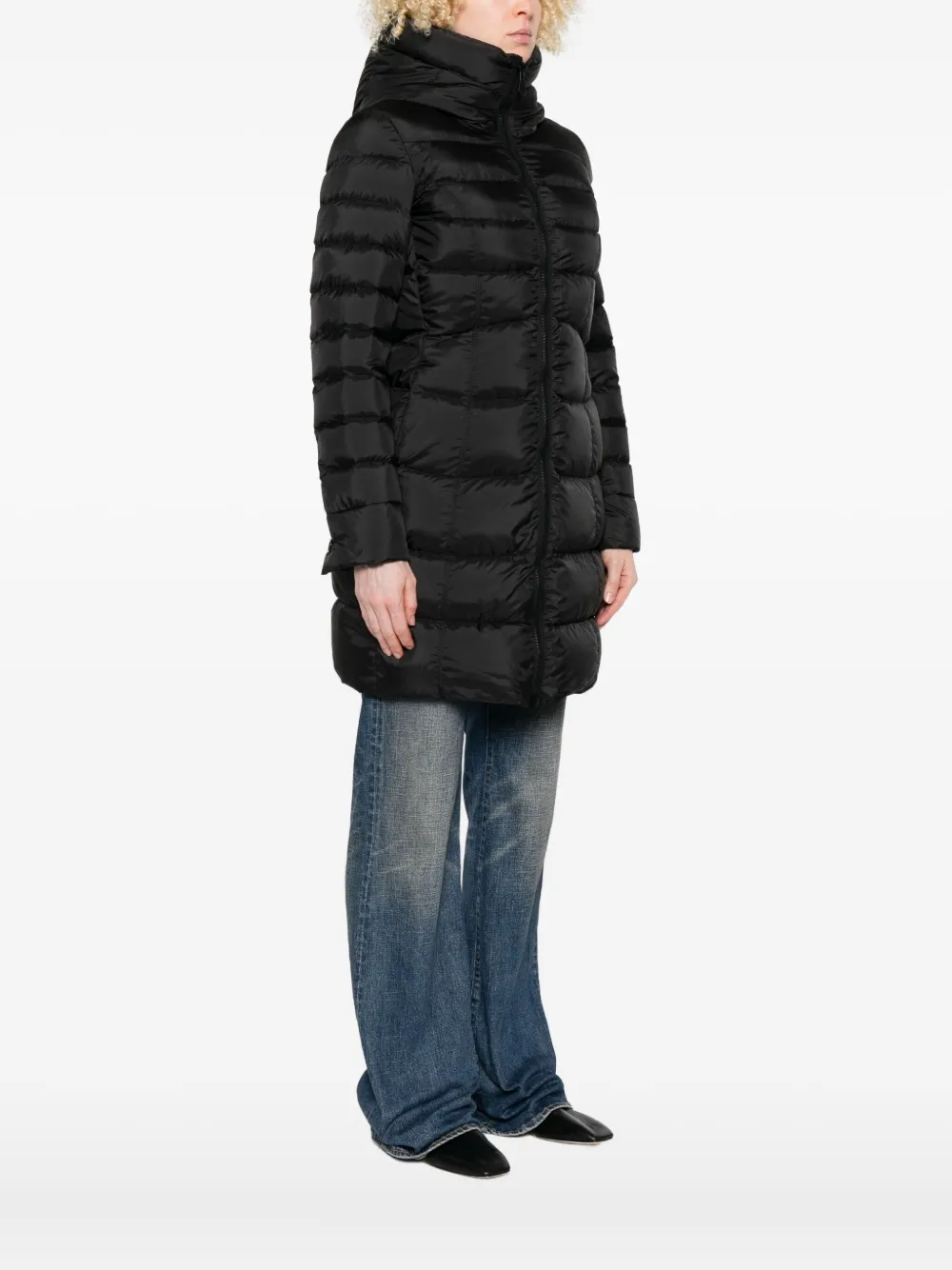 Peuterey Jack met capuchon Zwart