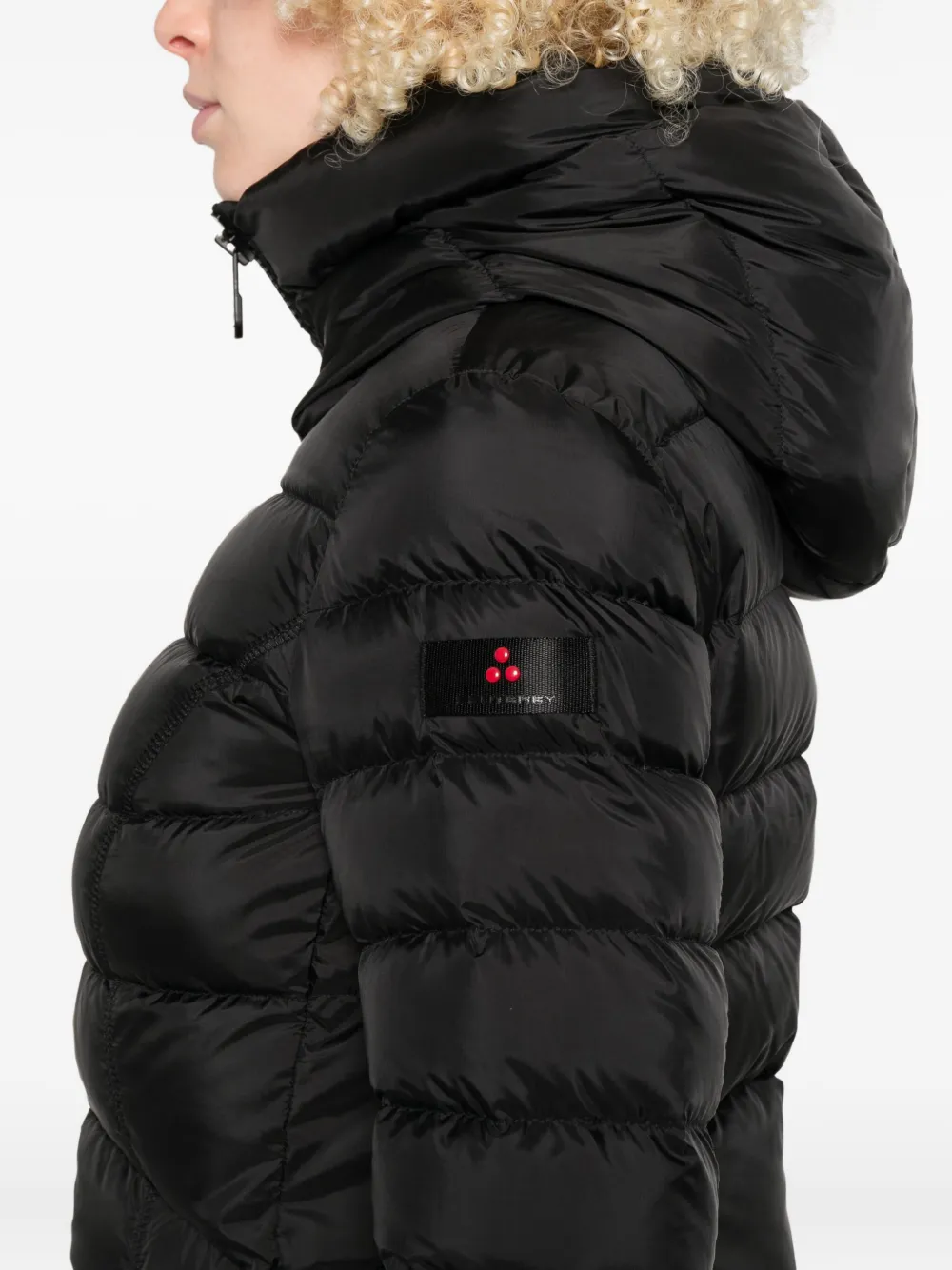 Peuterey Jack met capuchon Zwart