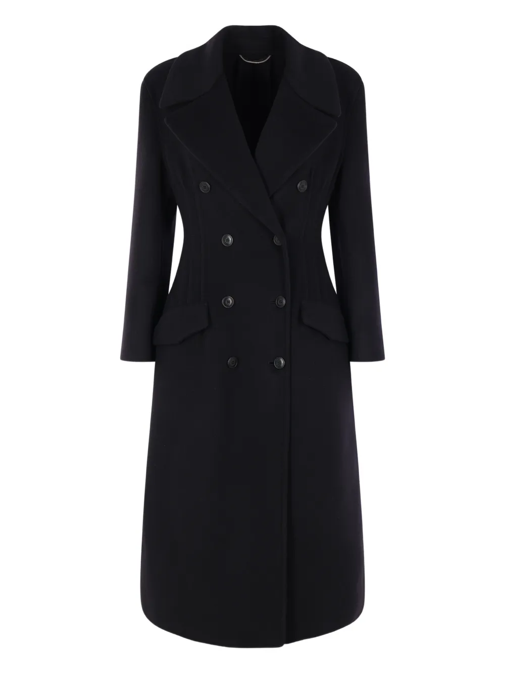 Ermanno Scervino double-breasted wool coat | noir | Image 1