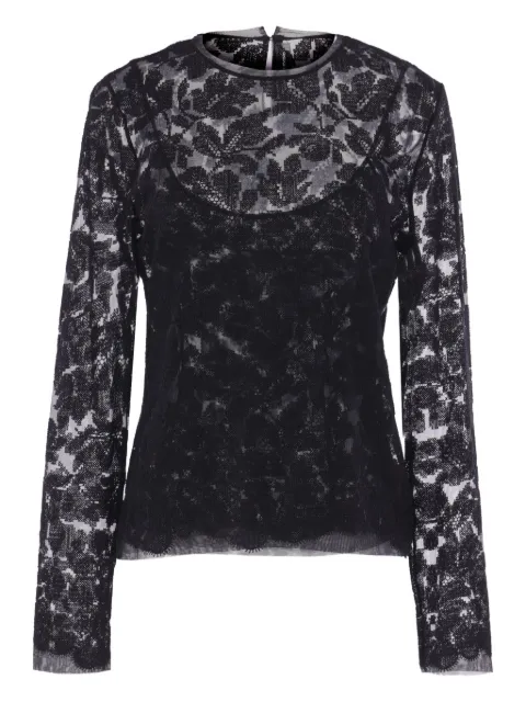 Ermanno Scervino lace long-sleeve top