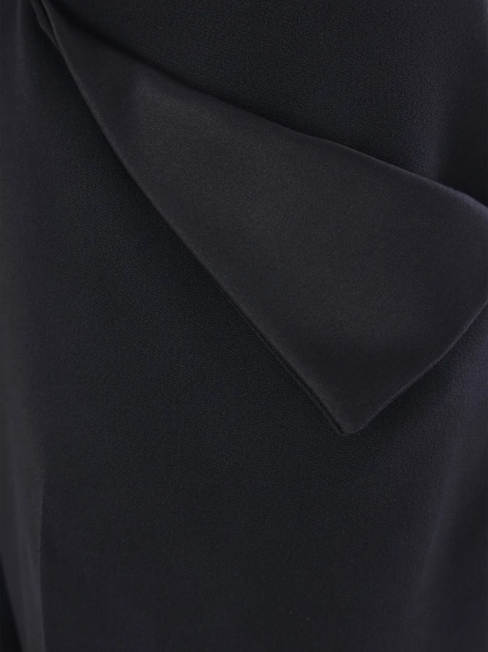 Ermanno Scervino Broek met satijnen vlakken en ceintuur Blauw