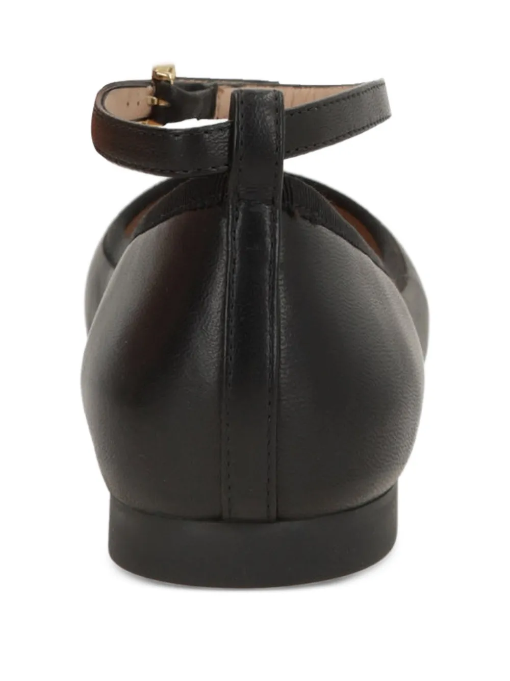 Bally Ballerina's met enkelbandje Zwart