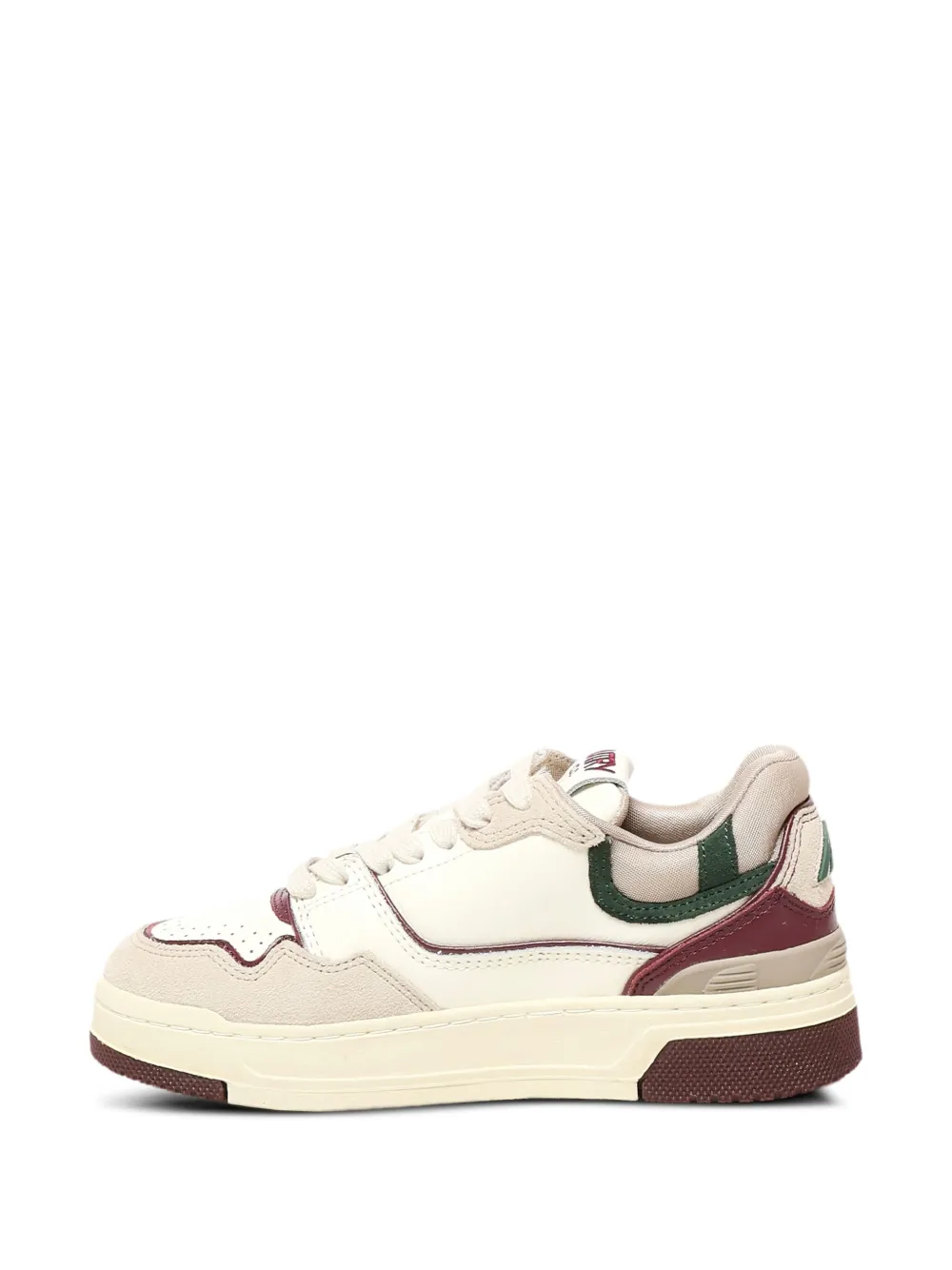 Autry CLC panelled low-top sneakers Neutrals
