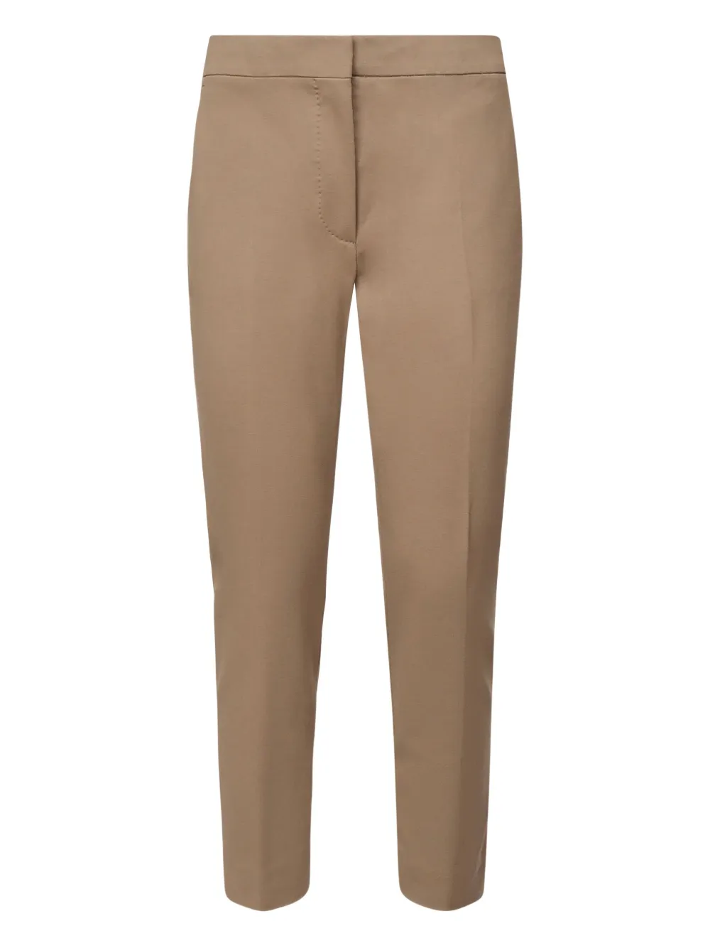 Max Mara Pegno Zip-fly Trousers In Brown
