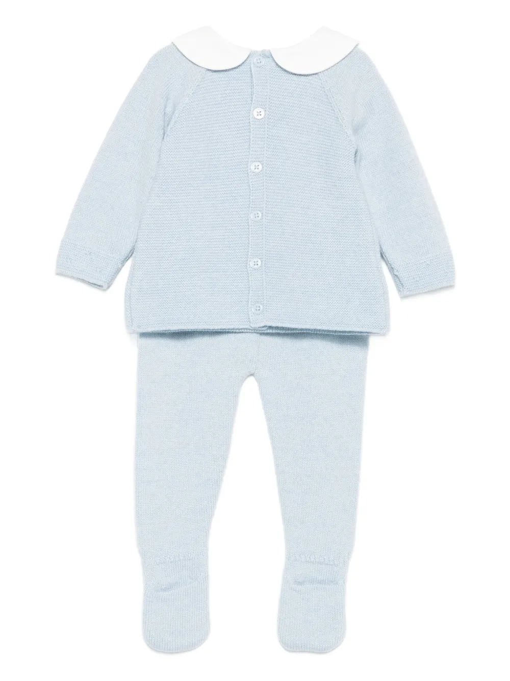 Paz Rodriguez Peter Pan-collar knitted top and trousers set | Knitwear | Image 2