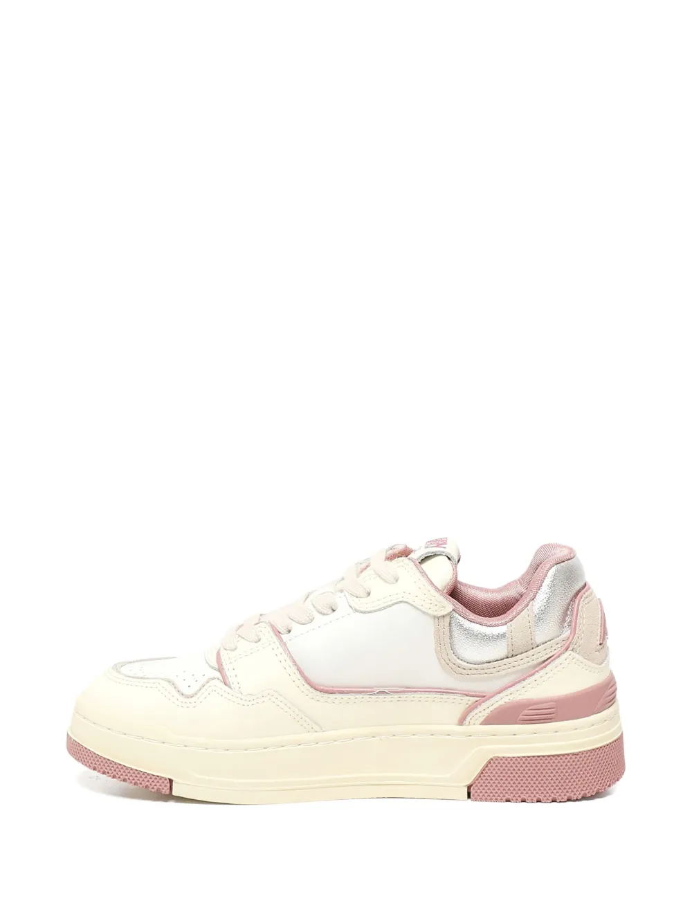 Autry CLC panelled low-top sneakers Neutrals