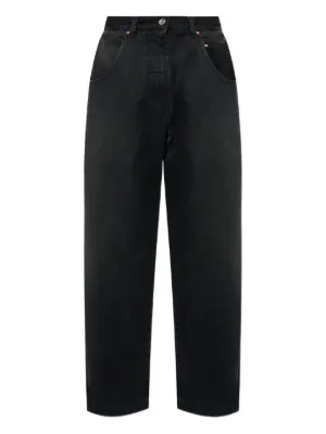 1017 ALYX 9SM バックル ストレートジーンズ | ブラック | FARFETCH JP