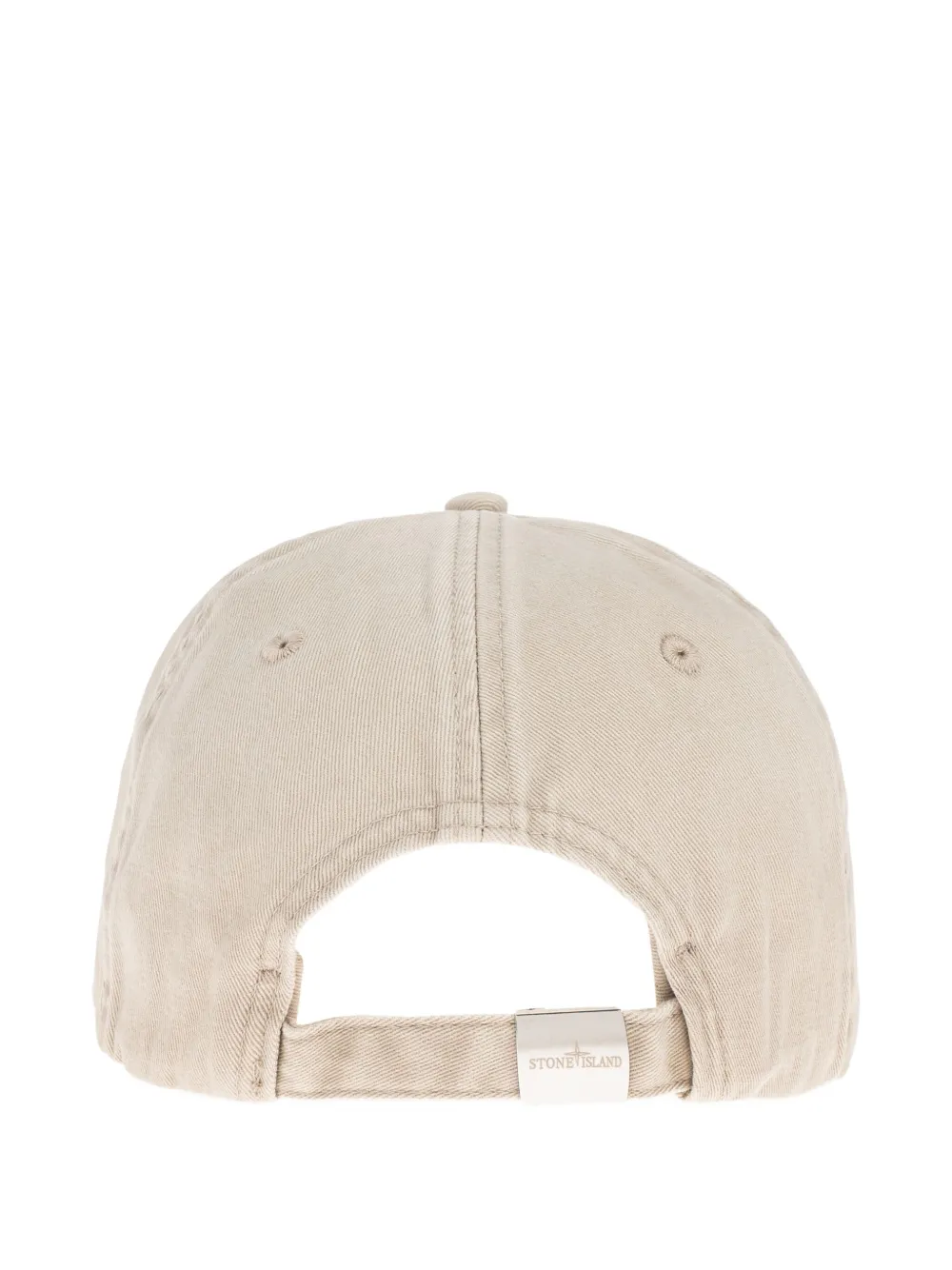 Stone Island logo-embroidered baseball cap - Beige