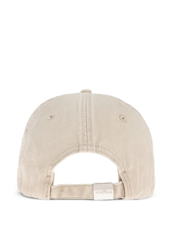 Stone Island ロゴ キャップ | ニュートラル | FARFETCH JP