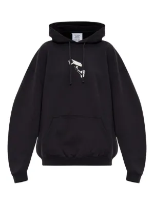 Ader Error ロゴ パーカー | ブラック | FARFETCH JP