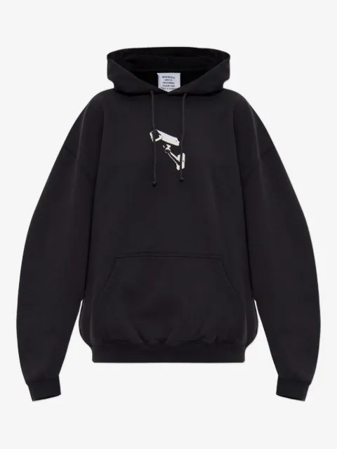 VETEMENTS camera-print hooded sweatshirt
